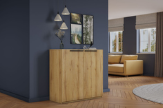 Тумба Лорена Пакс-1 Дуб Золотистый ШxГxВ 1100*440*900 Мегамебель Мегамебель