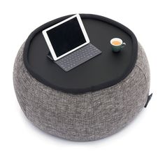 Журнальный столик пуф Ambient Lounge - Versa Table - Luscious Grey (темно-серый)