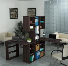 Стол - стеллаж Рикс-356 ШxГxВ *600/300 *750/1716 Мегамебель