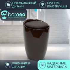 Пуф-банкетка в прихожую BarneoPro N-13 Otto 94902V1 коричневый, с местом для хранения