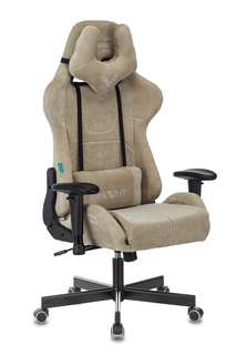 Кресло игровое Бюрократ VIKING KNIGHT LT21 FABRIC песочный крестовина металл/пластик