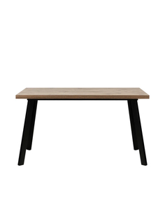 Стол кухонный раздвижной Leset Ковен, 140(180)x85x75 см, металл черный