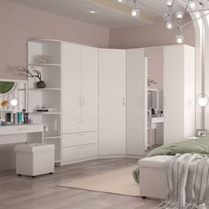Шкаф гардеробный Париж 900 3 ящика, белый No Brand