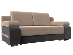 Диван прямой Лига Диванов Денвер 200х107х100 см, бежевый\серый