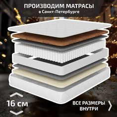 Ортопедический матрас Piterson Wend 180х186