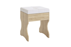 Пуф НОНТОН Виктория-1, 33х33х46 см, дуб крафт золотой