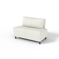 Диван SALON TRON TWIN 100х64х67, белый