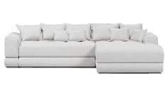 Угловой диван 4Home Nordkisa, 285х190х87 см, велюр Ash, Еврокнижка