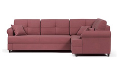 Угловой диван-кровать 4Home Мирта, 245х180х93 см, Berry, правый, Дельфин