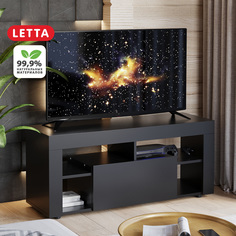 Тумба под ТВ Letta Loft, Черный 1090х477(h)х350