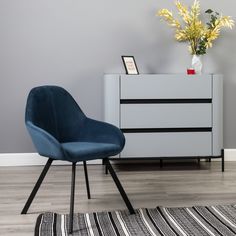 Стулья для кухни Helvant Kenya Diag blue Арки 2 шт