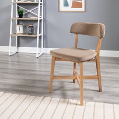 Стул Helvant Фарни Про Diag Beige Натуральный бук