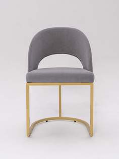 Стул Tomgroup Oscar Gray Romb / Gold
