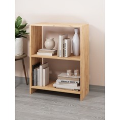 Стеллаж 600, 600х300х776, Квадро/Дуб золотой крафт No Brand