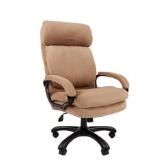 Кресло Chairman Home 505 Россия ткань Т-10 бежевый (черный пластик) 7127986 .