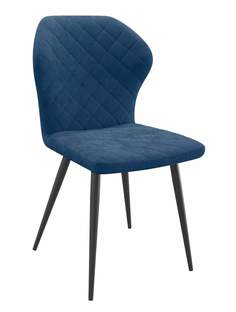 Стул DikLine B8 BLUE, ножки черные