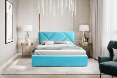 Кровать Берёзка Ева 2 1,6м Velutto 44