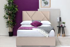 Кровать Берёзка "Ева 2" 1,2м Velutto 18