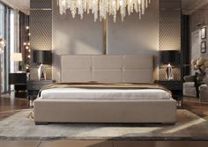 Кровать Берёзка Азалия 2 1,8м Velutto 05