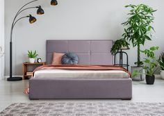 Кровать Берёзка "Азалия 2" 1,4м Velutto 10