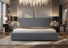 Кровать Берёзка "Азалия 2" 1,8м Velutto 32