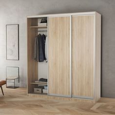 Шкаф-купе 3-х дв. Премиум со штангой 200х60х220 Дуб Сонома Gamma