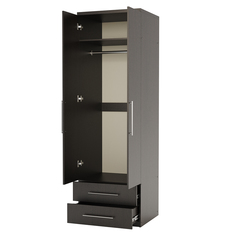 Шкаф для одежды с ящиками Мелодия МШЯ-21 60х60 венге Gamma