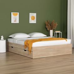 Кровать Askona Prima Дуб Бардолино натуральный 180х200