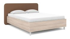 Кровать Askona Bliss ice Ясень Шимо Casanova Chocolate 140х200