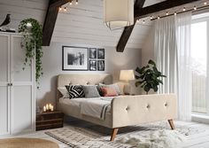 Кровать Берёзка Марго 1,6 м Velutto 18