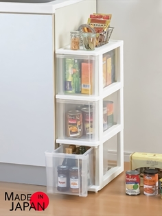 Этажерка JEJ с 3 выкатными ящиками