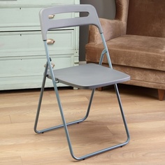 Стул для кухни серый 44x50x90 см No Brand