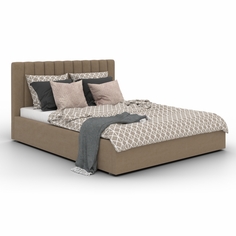 Кровать Матрасбург Camellia Brown + матрас Magnus 140*200 см