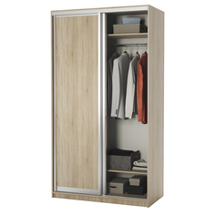 Шкаф-купе Шарм-Дизайн Премиум платяной 140х60х240 Дуб Сонома