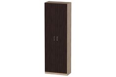 Шкаф FURNISTYLE Лайф 80х40х240 Дуб сонома/Венге