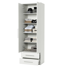 Шкаф Шарм-Дизайн Мелодия МПЯ-21 90х60х240 белый