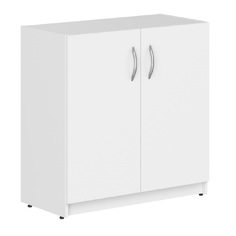 Шкаф напольный низкий SKYLAND SIMPLE SR-2W.1, белый, 77х37.5х79 см