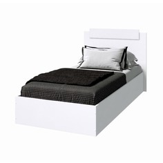 Кровать ЭКО Белый гладкий 900х2000 No Brand