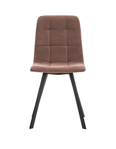Стул для кухни 1 шт Leset Скай, велюровый, 45x54x89 см, цвет шоколад