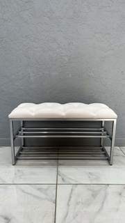 Банкетка-обувница STEEL MEBEL БМПХ-К3, кремовый