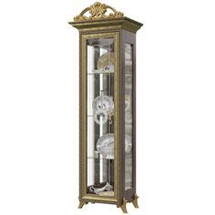 Шкаф 1-дверный без короны 660х477х2280 мм Версаль орех Christiano
