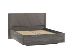 Кровать Сильва НМ 011.75 "Summit" к/з Канзас 4/Софт Графит Silva