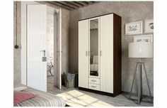 Шкаф ТРИО Венге/Лоредо BTS