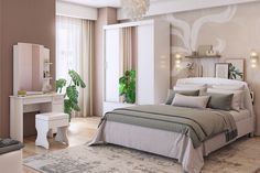 Кровать Виктория-1 с основанием 160х200 Белое дерево No Brand