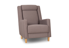 Кресло НОНТОН Дилан, 75х84х96 см, коричневое