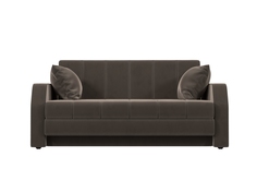 Диван-кровать 4Home Малютка, 154x86x73 см, выкатной, коричневый, велюр