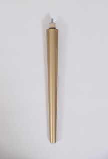 Ножки мебельные для табурета Качественная мебель золотые 40 см, 3 шт