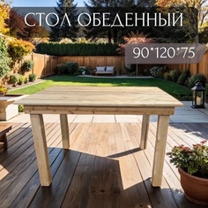 Кофейный стол Worky Wood 91х120х75 см, материал береза No Brand