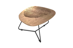 Столик журнальный SHT-CT52-1 тирион / черный муар НОНТОН