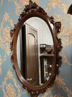 Настенное зеркало Classica-mebel UN-54x90 Итальянский орех